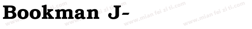 Bookman J字体转换